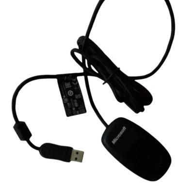Offizieller Microsoft XBOX 360 Wireless Empfänger USB Dongle für Windows X809782-009 - Bild 1 von 2