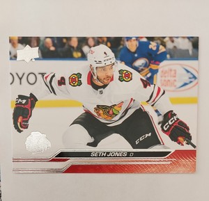 2023-24 Upper Deck Series 1 Base #39 Seth Jones Chicago Blackhawks