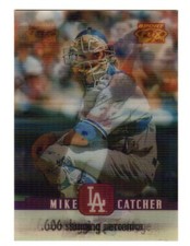 1996 Pinnacle Sportflix #10 Mike Piazza LOS ANGELES DODGERS