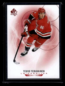 2020 SP Authentic Limited Red Teuvo Teravainen #59 Carolina Hurricanes - Picture 1 of 2