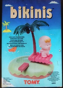 VINTAGE TOMY BIKINIS PACIPA ARGENTINA PLAY TIME ISLAND WITH JUMPING JETTY NIB - Picture 1 of 4