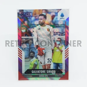 Panini SCORE 2021-22 Serie A Cards - Genoa SALVATORE SIRIGU Purple Lava 08/15 - Picture 1 of 1