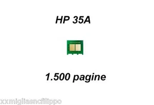 Chip Compatibili con HPCB435A Nero 1.500 pagine LASERJET P1005 P1006 35A - Foto 1 di 1