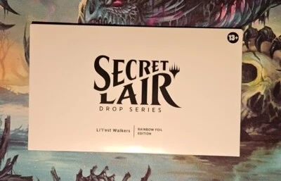 MAGIC THE GATHERING SECRET LAIR LI'L'EST WALKERS RAINBOW FOIL EDITION PROSHIPPER - Image 1 of 3
