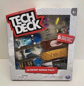 Tech Deck April Skateboards Sk8shop Bonus Pack Fingerboards NEW - Picture 1 of 4