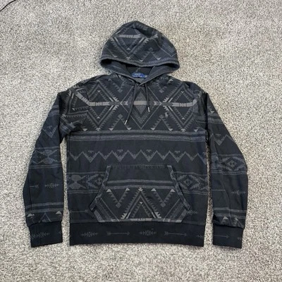 Moletom Polo Ralph Lauren Southwestern Asteca Navajo Beacon Preto Masculino Médio - Imagem 1 de 4