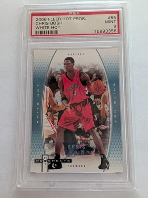 2006-07 Fleer Hot Prospects - Chris Bosh #55, Serial Numbered 5/15 RAPTORS RC! - Image 1 of 3
