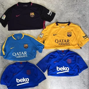 Nike FC Barcelona 2015-2017 Men’s Jersey Soccer Football Lot 5Jersey Size XL - Picture 1 of 24