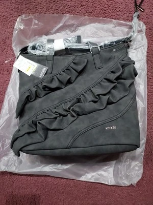  🔥Nuevo Bolso de Mano Kensie Gris/Correa para el Hombro 🔥  Foto 1 de 4