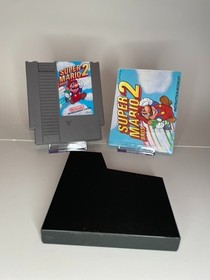 Super Mario Bros 2 Nintendo NES Cartridge & Manual TESTED
