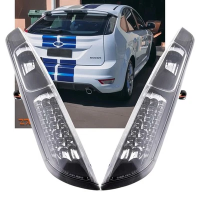 Pilotos traseros LED en negro para Ford Focus MK2 09.2004-2008 HATCHBACK - Imagen 1 de 3