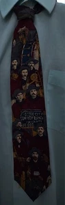 Tango By Max Raab "Cowboy Band" Print Necktie Made In USA Vintage - Picture 1 of 12