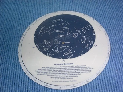 Rechenscheibe  Drehbare Sternkarte (nach Christofoor) - Bild 1 von 4