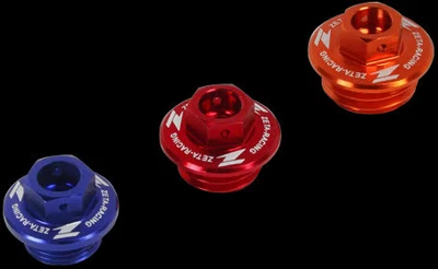 Zeta Oil Filler Plug - Blue Motorcycle ATV/UTV Street Bike Dirt Bike ZE89-2212 - Image 1 of 3