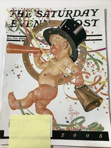 Saturday Evening Post Magazine January/February 2005 Happy New Year - Picture 1 of 5