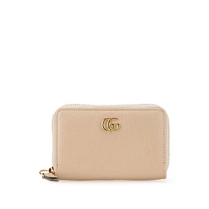 GUCCI Double G Zip Around Coin case Coin Pocket 644412 Women 【Used】 - Picture 1 of 8