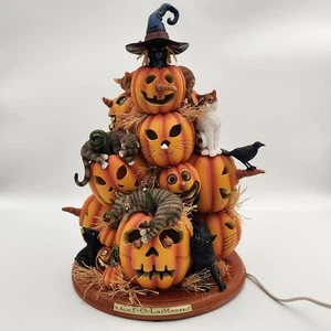 2004 Bradford Exchange Cat-o-lantern von Charles Wysocki Katze Halloween Deko - Bild 1 von 18