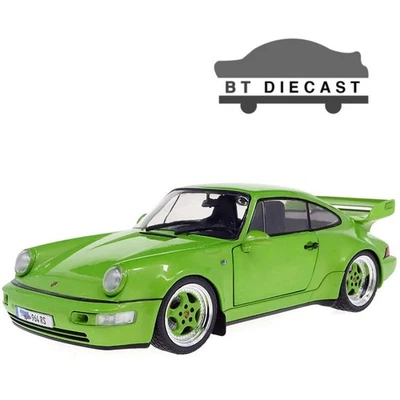 SOLIDO 1990 PORSCHE 911 964 卡雷拉 RS 街头战士 1/18 压铸绿色 S1803411 — 第 1/4 张图片