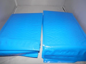 20 Ozeanblau Poly Luftpolster Versandtaschen, 6x9 Luftpolsterversand gepolsterte Versandumschläge - Bild 1 von 1