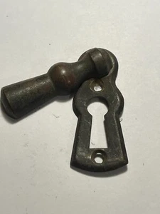 Antike Bronze 2,5 Zoll Traditioneller Entwurf Schlüssellochabdeckung - Bild 1 von 4