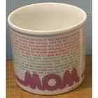 Vintage Large Ceramic Cup Mug Soup Pencil Pen 1985 National Potteries Muglife