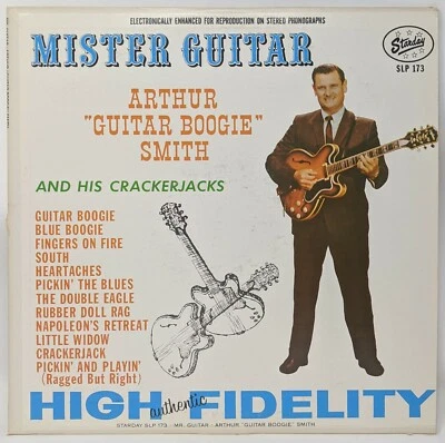Arthur "Guitar Boogie" Smith And His Crackerjacks ‎ Mister Guitar 1962 12" Vinyl - Image 1 of 4