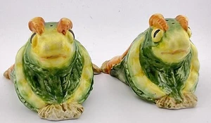 Shaker sale e pepe maiolica rane made in Italy - Foto 1 di 6