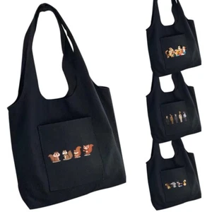 Borsa shopping donna grande riutilizzabile pieghevole nuova eco tote borsetta pieghevole UK - Foto 1 di 19