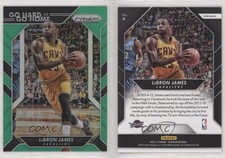 2016-17 Panini Prizm Go Hard or Go Home Green Prizm LeBron James #4