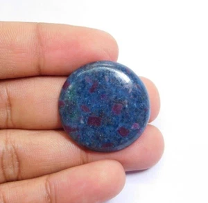 Cabujón de piedras preciosas de cianita rubí 100 % natural suelto para joyería 56 quilates ME-7445 - Imagen 1 de 3