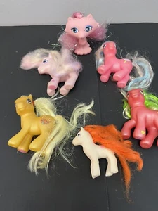 My Little Pony Lot Of (5) & Cat- 2002 - Picture 1 of 5