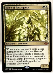 MTG-Voice of Resurgence-#200- Modern Masters 2017-Regular-NM - Picture 1 of 2