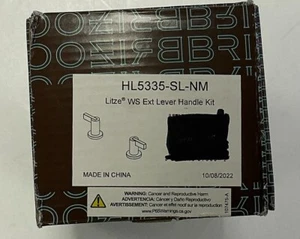 Brizo HL5335-SL-NM Litze Widespread Extended Lever Handle Kit Luxe Steel - Bild 1 von 2