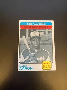 1973 TOPPS BASEBALL #473 HANK AARON!! SPEDIZIONE 1€!! - Foto 1 di 2