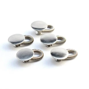 More of Me to Love Spring Button Pant Waistband Extender 5-Pack - Various Styles - Picture 1 of 40