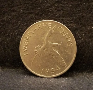 1994 Bermuda 25 cents, Royal mint, Elizabeth II (Commonwealth), KM-110 - Picture 1 of 4