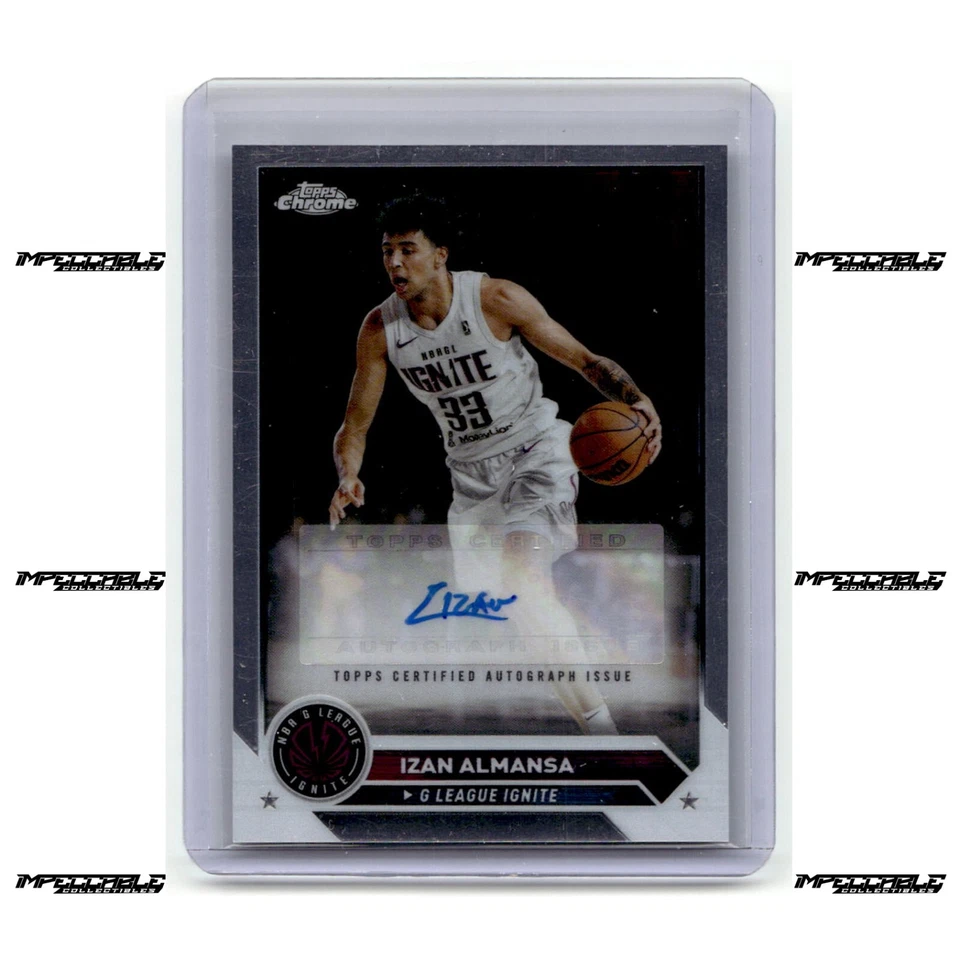 2023-24 Topps G-League - #AC-IA Izan Almansa Rookie Auto - Image 1 of 2