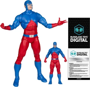 DC Direct The Atom (DC: The Silver Age) 7" Action Figure Digital Collectible New - Picture 1 of 12