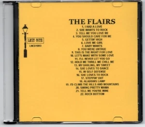 THE FLAIRS LOST NITE DOO WOP CD - Picture 1 of 2