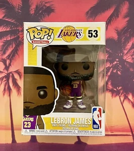 Funko POP NBA: Lakers - Lebron James #66 Purple Uniform Fanatics Exclusive ERROR - Bild 1 von 10
