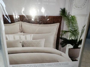 REAL SIMPLE Boden brida blanca simulada europea caqui - Imagen 1 de 5