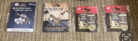 2022 MLB ALL STAR GAME LOS ANGELES DODGERS LOT OF PINS-HOMERUN DERBY PINS RARE! Cover