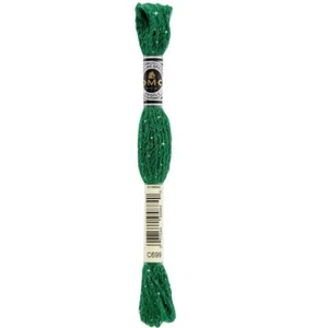 DMC Etoile Cotton - C699 - Green -Twinkle Thread - Picture 1 of 1
