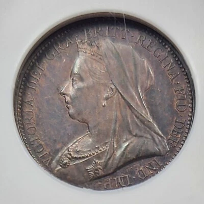 Silver 1896 Great Britain Maundy 4 Pence | NGC MS62 - Image 1 of 3