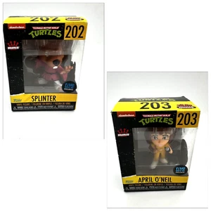 Nickelodeon Minis Teenage Mutant Ninja Turtles Splinter & April (Set of 2) - Picture 1 of 7