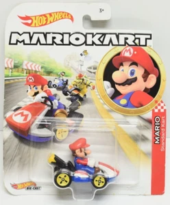 Mariokart Hot Wheels Mario Standard Kart Racer NEW SEALED Damaged Package - Picture 1 of 6