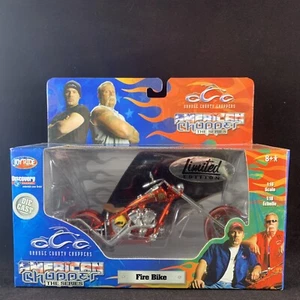 JOY RIDE ORANGE COUNTY CHOPPERS AMERICAN CHOPPER SERIES FIRE BIKE METALLIC RED - Picture 1 of 7