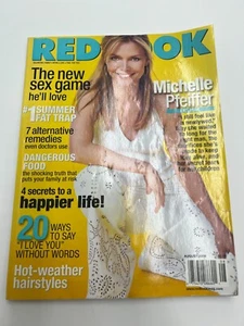 Redbook Magazine August 2000 - Michelle Pfeiffer Cover 4 Secrets to Happier Life - Picture 1 of 6