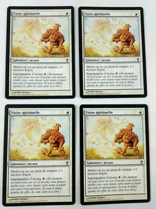 Mtg Magic Playset 4x Spiritual Visit Kamiga Vf Exc - Picture 1 of 2