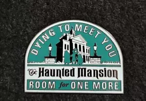 Calcomanías Disney Mickey Pin Odyssey 2008 Haunted Mansion Dying to Meet You LE 62442 - Imagen 1 de 1